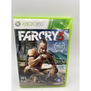 Far Cry 3 Microsoft Xbox 360 - Complete CIB - Tested